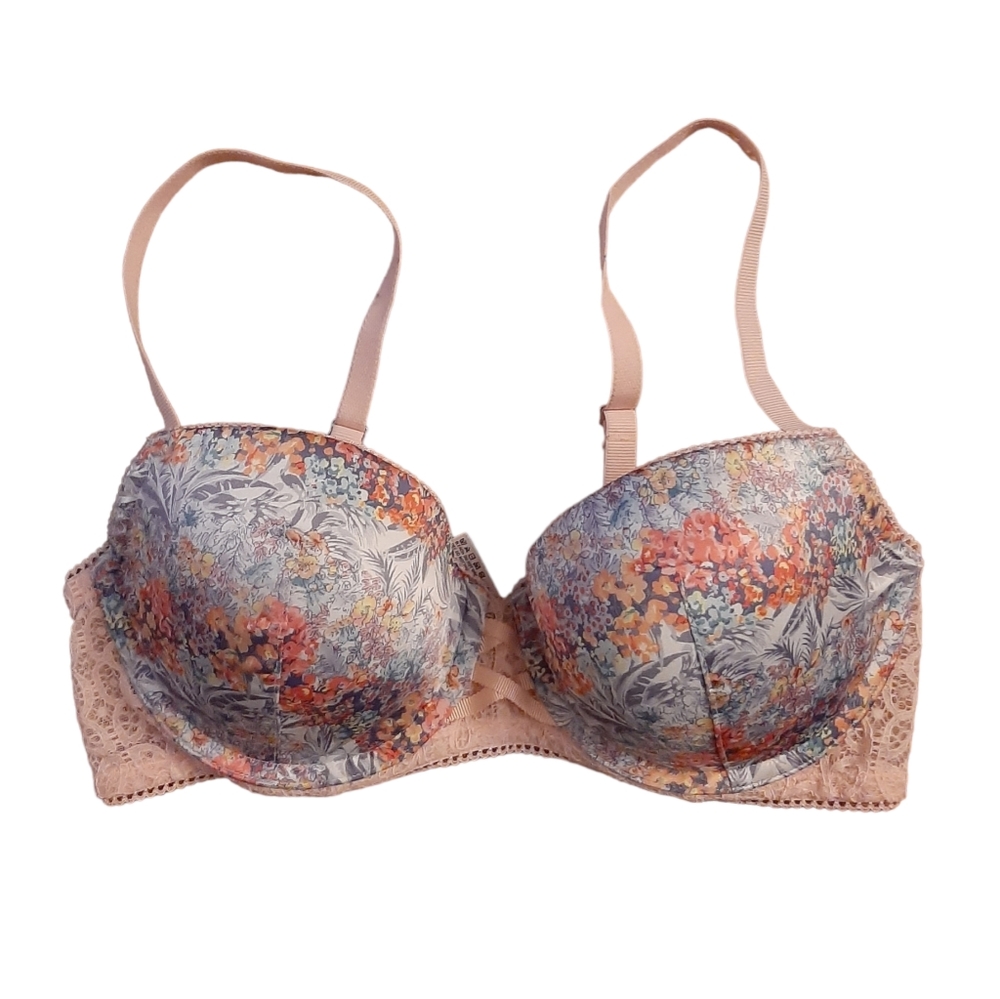 Victorias Secret Lined Demi Bra Size 34D